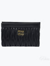 Matelasse Nappa Leather Clutch Bag Black - MIU MIU - BALAAN 2