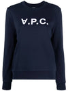 VPC Logo Sweatshirt Navy - A.P.C. - BALAAN 5