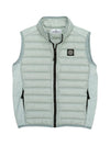 Kids G0224 Loom Woven Chambers R Nylon Down TC Vest Pearl Gray - STONE ISLAND - BALAAN 3