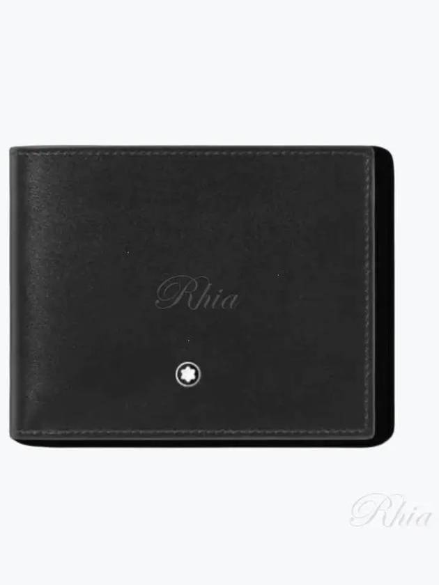 Meisterstuck 6cc Half Wallet Black - MONTBLANC - BALAAN 2