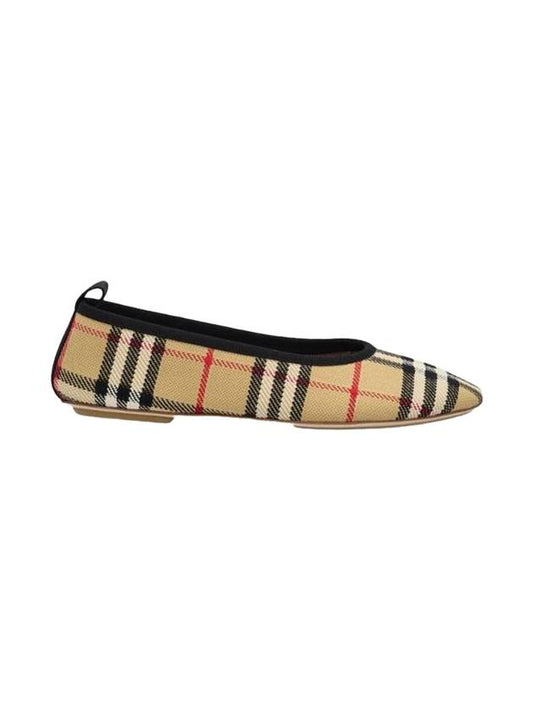 Vintage Check Ballerina Archive Beige - BURBERRY - BALAAN.