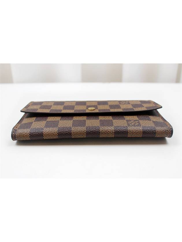 Louis Vuitton Damier Port Tresso 3 fold long wallet N61215 - CARTIER - BALAAN 5