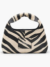 Zebra Leather The Mini Sack Black White 2F4HSH022H04 005 - MARC JACOBS - BALAAN 2