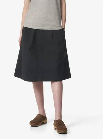 MHL Uniform Skirt Black WHSK0068A23KWQBLK - MARGARET HOWELL - BALAAN 1