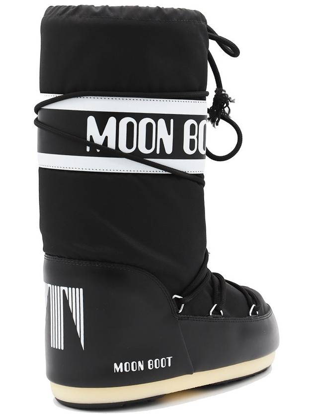 Logo Snow Winter Boots Black - MOON BOOT - BALAAN 5