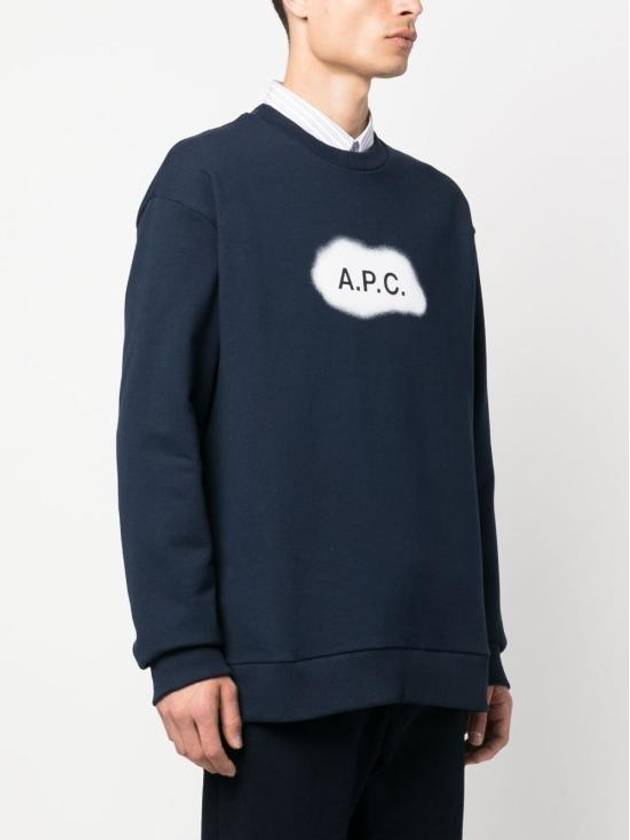 Alastor Logo Sweatshirt Navy - A.P.C. - BALAAN 5