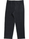 Tailored Pleated Straight Pants Black - ISSEY MIYAKE - BALAAN 2