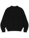 Zip-Up Collar Knit Top Black - DE GRAND MATIN - BALAAN 4