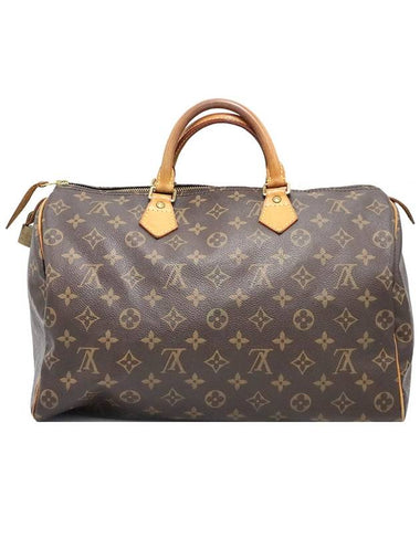 Louis Vuitton M41107 Monogram Canvas Speedy 35 Tote Bag - LOUIS VUITTON - BALAAN 1