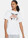 Men's Sportswear Cartoon T-Shirt White - NIKE - BALAAN 2