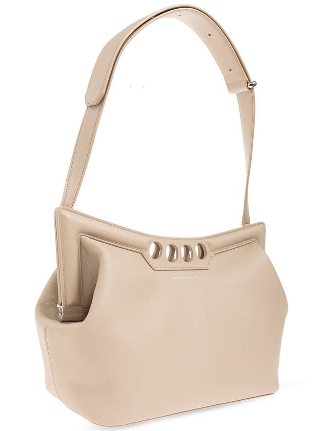 Alexander McQueen ‘The Peak’ Shoulder Bag, Women's, Beige - ALEXANDER MCQUEEN - BALAAN 4