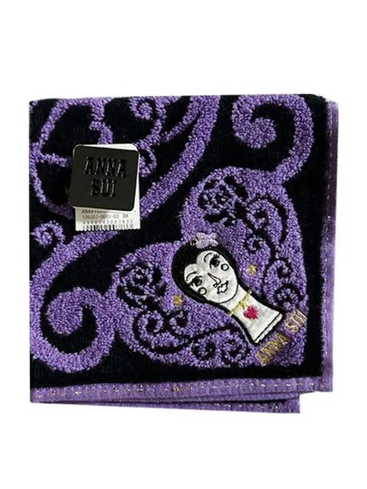 Dolly Girl Petite Hand Towel Purple - ANNA SUI - BALAAN 2