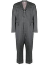 Men's Sports Coat Wool Jumpsuit Grey - THOM BROWNE - BALAAN 1