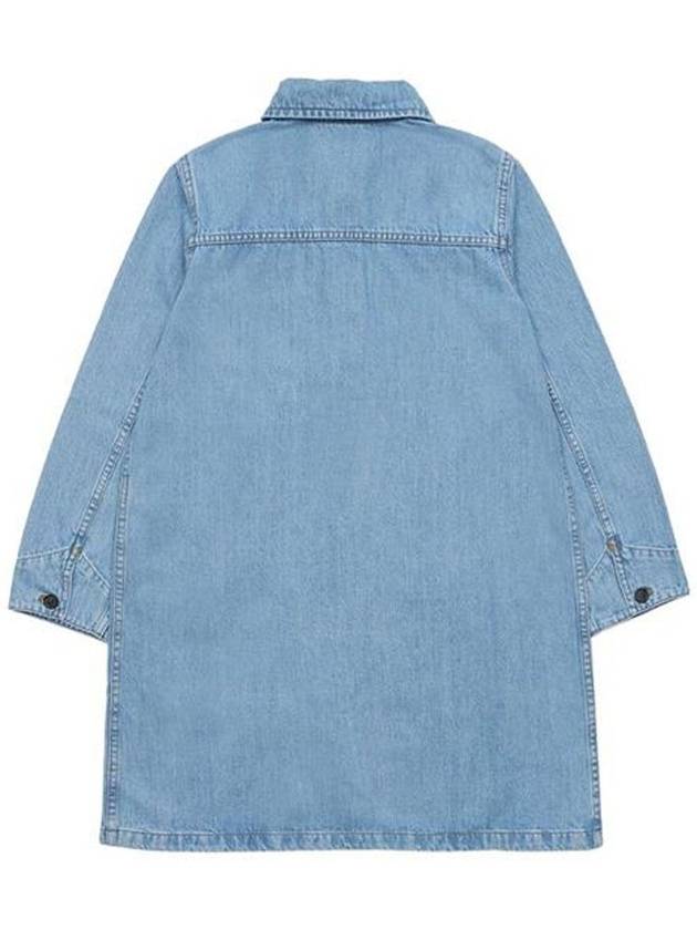 Aurelia Short Dress Pale Blue - A.P.C. - BALAAN 3