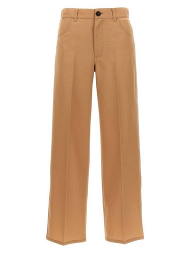 SS pants gamba ampia J04KA0004J40003257 - JIL SANDER - BALAAN 1