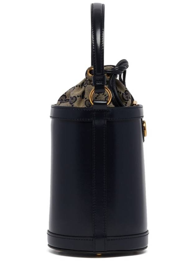 Ophidia Mini Bucket Bag Navy - GUCCI - BALAAN 3