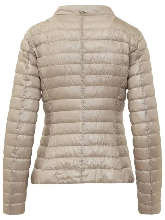 Elena Slim Fit Bomber Padding Chantilly - HERNO - BALAAN 4