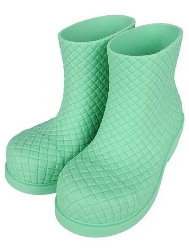 Fireman Rubber Rain Boots Green - BOTTEGA VENETA - BALAAN 2