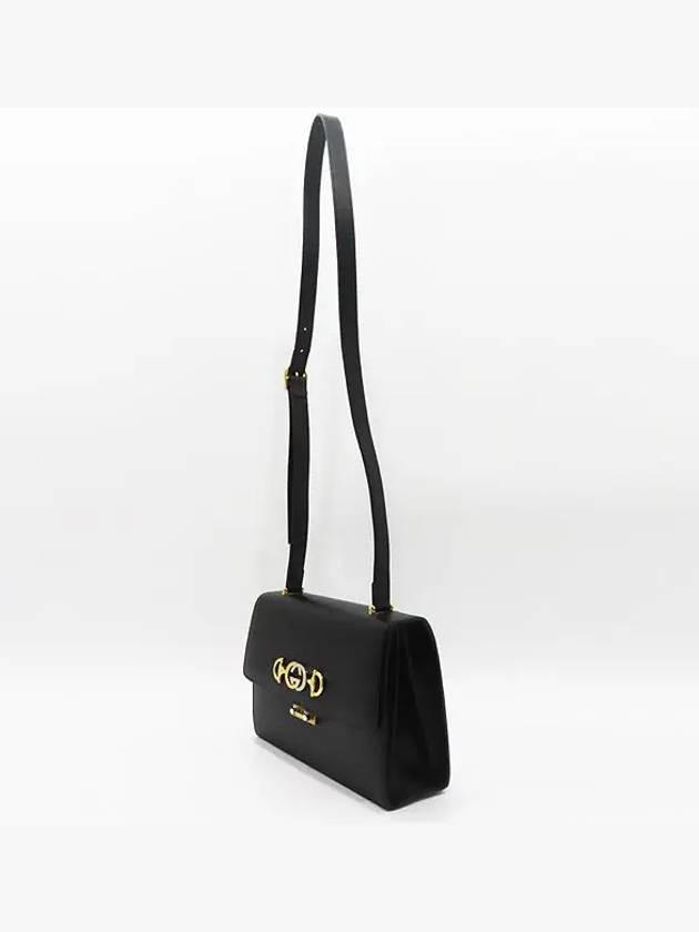 576388 Black color Zumi small S shoulder bag and cross - GUCCI - BALAAN 3