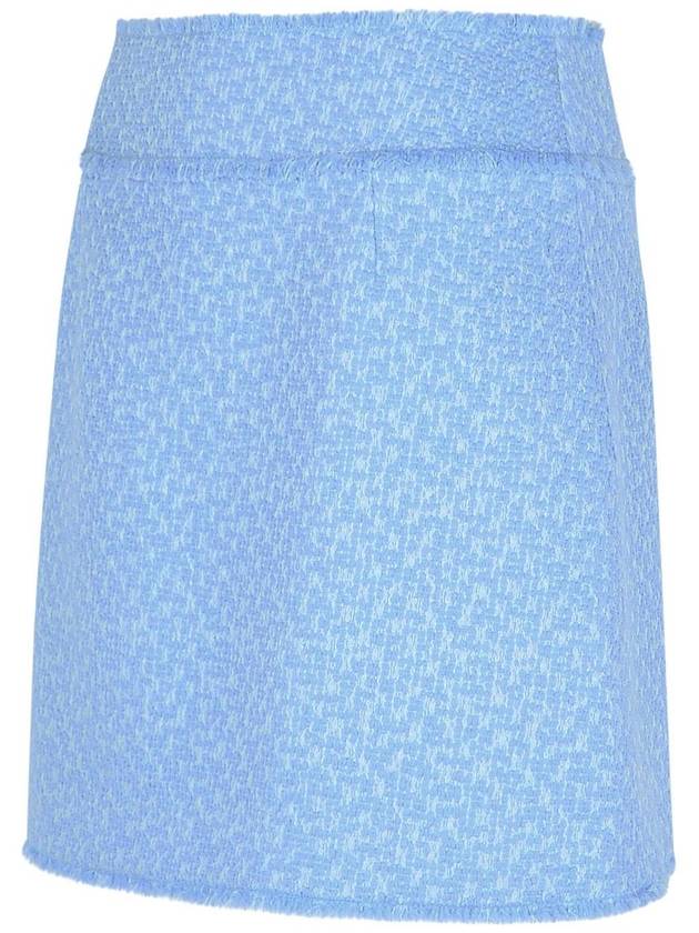 Tweed H line skirt blue - DOLCE&GABBANA - BALAAN 3