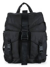 Recycle Tech Backpack Black - GANNI - BALAAN 2