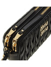 Matelasse Nappa Leather Mini Bag Black - MIU MIU - BALAAN 10