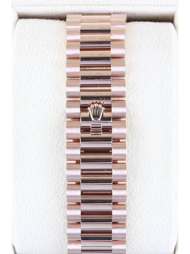 Rolex Day Date Choco Board Baguette Diamond 21 Years - ROLEX - BALAAN 9