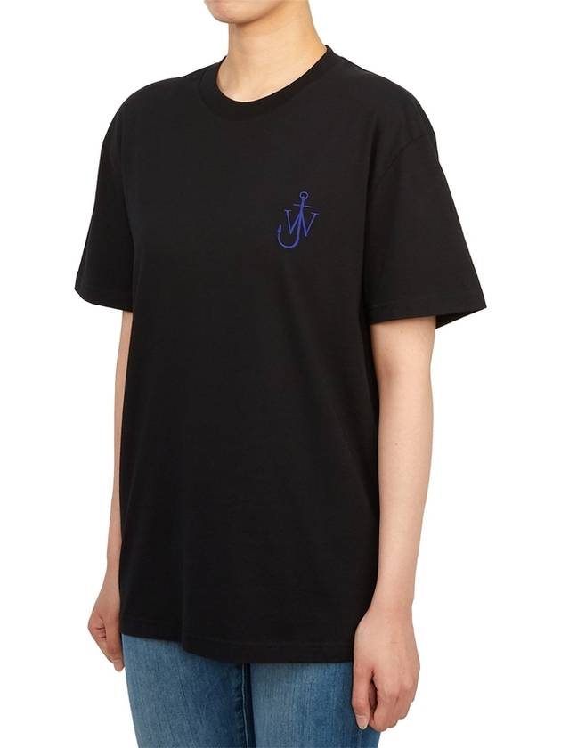 short sleeve t shirt JT0245 PG1387 999 BLACK - JW ANDERSON - BALAAN 6