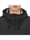 Bonded 3-Layer Zip-up Jacket Black - TEN C - BALAAN 8