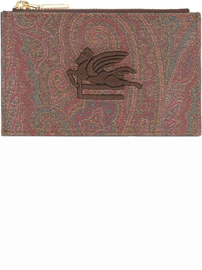 Etro Coated Canvas Card Holder - ETRO - BALAAN 2