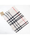 Classic Check Cashmere Scarf Ivory - BURBERRY - BALAAN 3