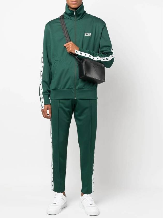 Men's Road Tapered Track Pants Green - GOLDEN GOOSE - BALAAN 3