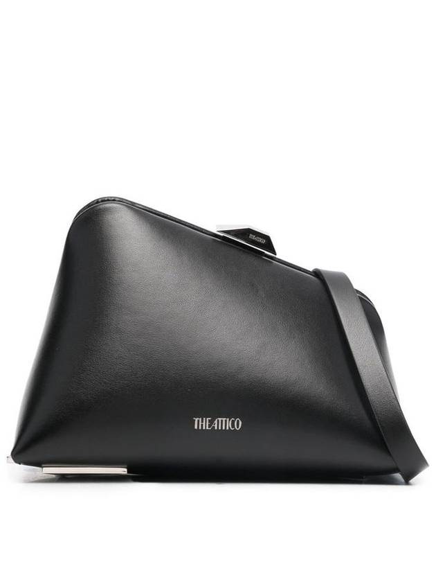 The Attico Midnight Leather Clutch Bag - THE ATTICO - BALAAN 1