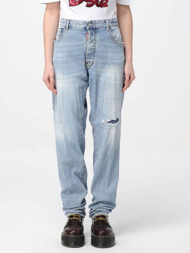 Jeans Dsquared2 in denim effetto usurato - DSQUARED2 - BALAAN 1