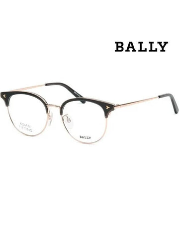 Glasses frame BY5049D 005 round Asian fit lower gold frame fashion - BALLY - BALAAN 1