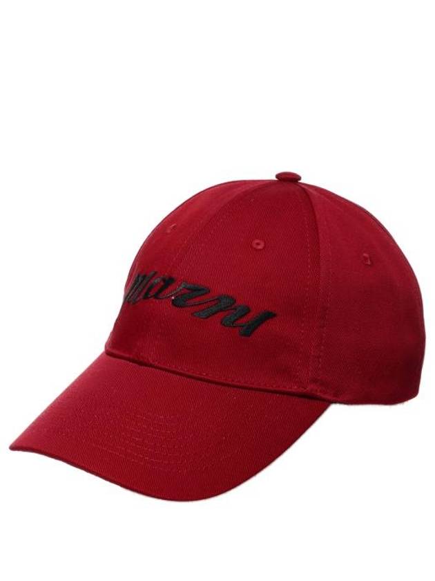 Embroidered Logo Twill Ball Cap Red - MARNI - BALAAN 2