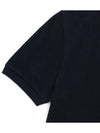 Fox Head Patch Cotton Polo Shirt Black - MAISON KITSUNE - BALAAN 6