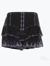 Jocadia Cotton Shorts Black - ISABEL MARANT - BALAAN 2