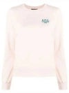 Skye Logo Sweatshirt Light Pink - A.P.C. - BALAAN 2