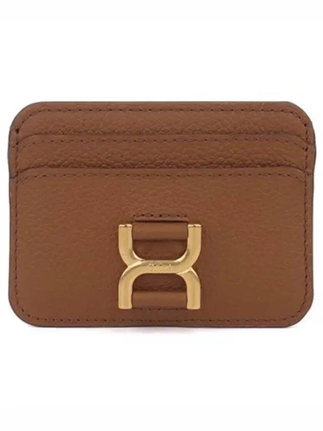 Marcie Leather Card Wallet Brown - CHLOE - BALAAN 2