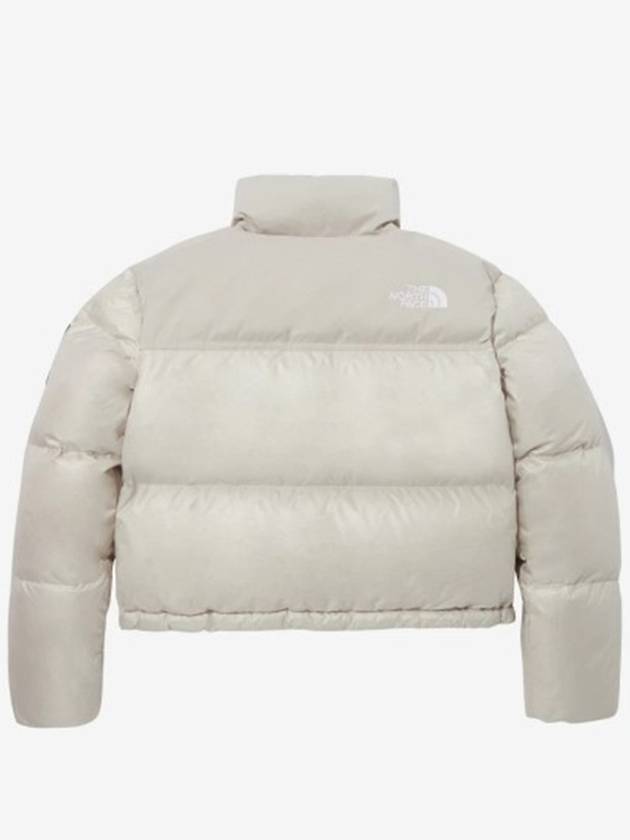 Women's Novelty Nuptse Down Padding Cream Beige - THE NORTH FACE - BALAAN 3