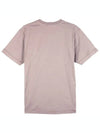 Logo Patch Short Sleeves T-Shirt Dove Grey - STONE ISLAND - BALAAN 3