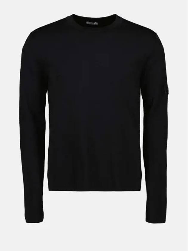 Patch Punto Milano Wool Sweatshirt Black - DIOR - BALAAN 2