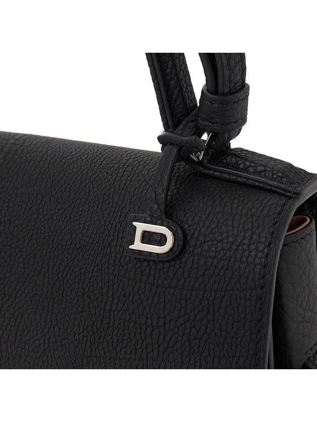 Tempete PM Krispy Tote Bag Black - DELVAUX - BALAAN 9