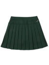 Wool pleated skirt GREEN WOMAN - MALBON GOLF - BALAAN 2