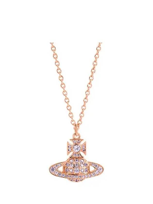 Carmella Bath Relief Pendant Necklace Pink Gold - VIVIENNE WESTWOOD - BALAAN 2