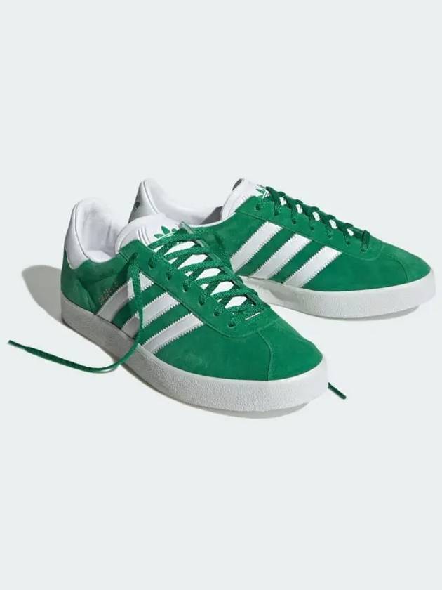 Gazelle 85 Suede Low Top Sneakers Green - ADIDAS - BALAAN 6