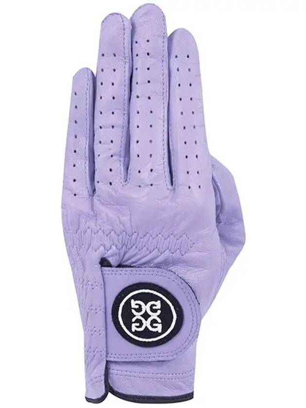 Logo Leather Golf Gloves Lavender - G/FORE - BALAAN 2