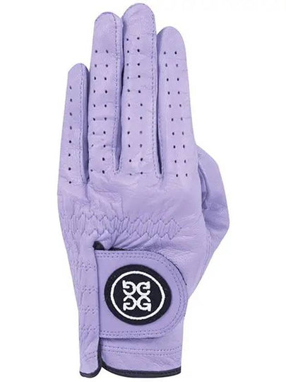 Circle GS Logo Leather Golf Gloves Lavender - G/FORE - BALAAN 2