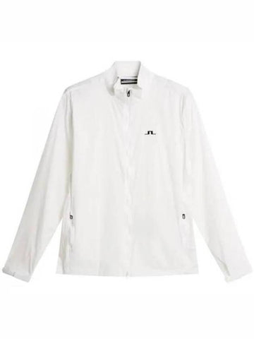 Men's Ash Light Packable Jacket White - J.LINDEBERG - BALAAN 1